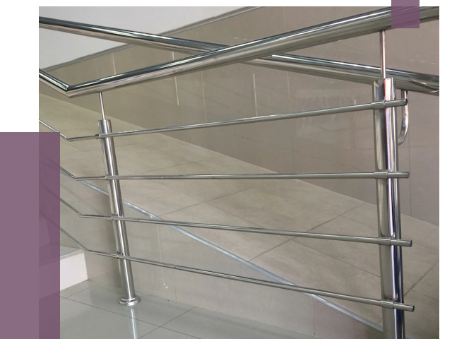 Изготовление поручней из нержавеющей стали в Верхней Пышме